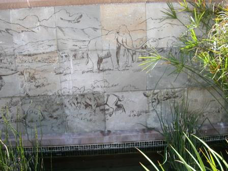 Water Wall Petroglyph (Ice Age) Sketch